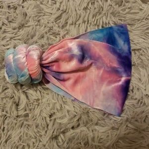 Cotton Candy Top knot